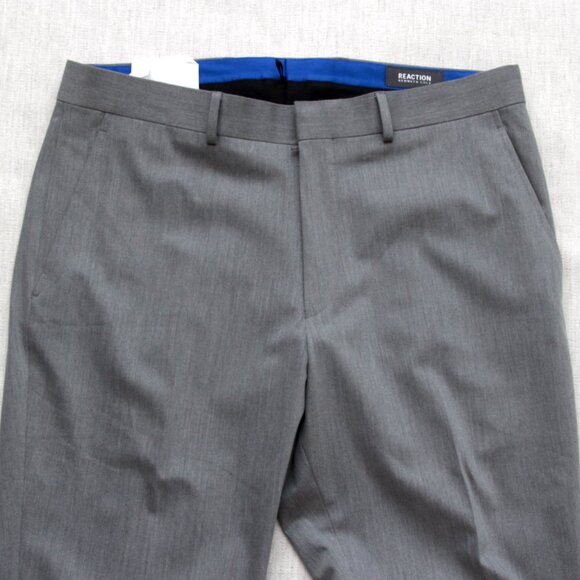 Kenneth Cole Reaction‎ Men's 2 pc Suit Blazer 46R Jacket Pants 34Wx34L E02121 - Picture 13 of 15